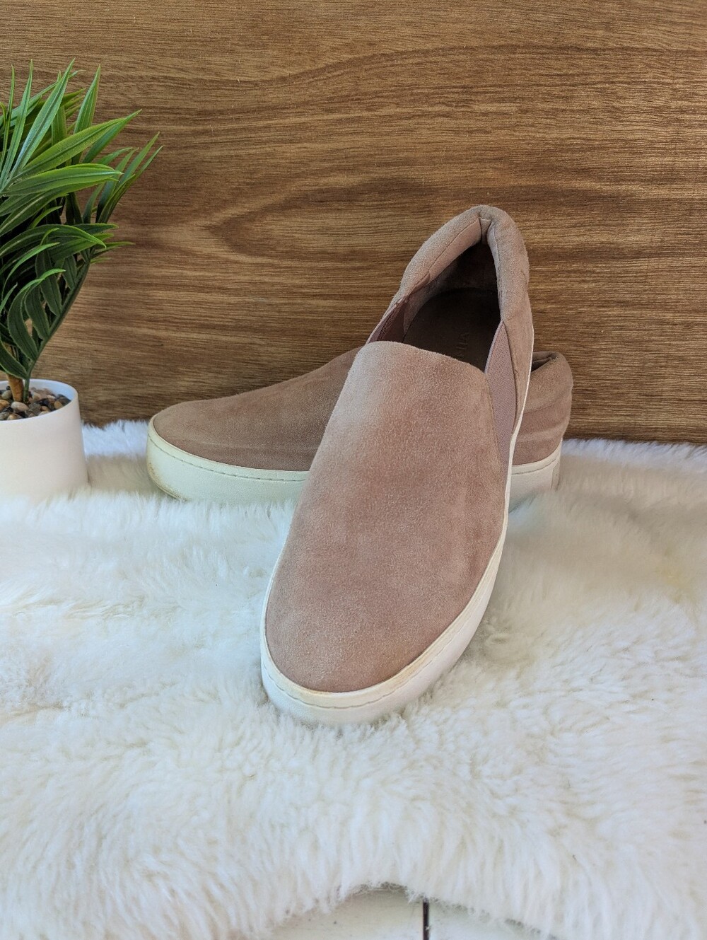 Vince Warren Platform Suede Sneakers
